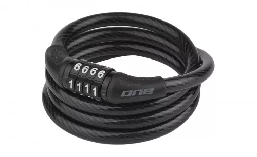 Rock Machine CL.LOCK 8.100 számzáras huzalos zár [fekete]