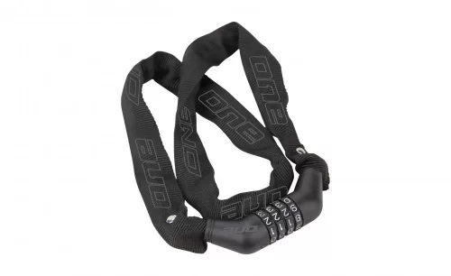 Rock Machine CCH.LOCK 4.90 számzáras láncos zár [fekete]