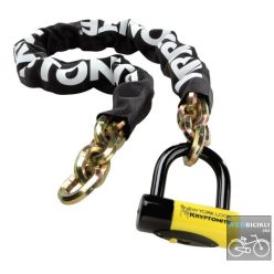 Kryptonite New York Fahgettaboudit lánc + New York DiscLock lakat, 100cm
