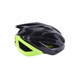   Safety Labs Juno normál sisak [fényes fekete-sárga, 58-61 cm (L)]