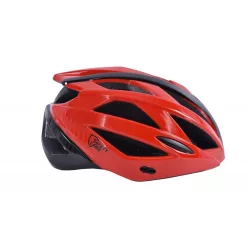   Safety Labs Juno normál sisak [fényes fekete-piros, 55-58 cm (M)]