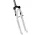 Suntour teleszkópos villa 28" A-head 1-1/8 | 63mm M3010-P fehér