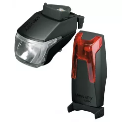   MonkeyLink MonkeyLight 50 Lux CS Connect első+hátsó lámpa ebike akkumulátorhoz
