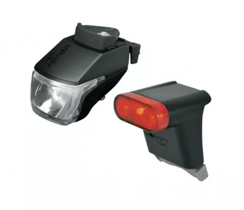 MonkeyLink MonkeyLight 50 Lux CS Connect első+hátsó lámpa ebike akkumulátorhoz