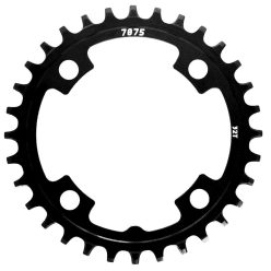   Sunrace CRMX04 Narrow Wide 4 furatos szimmetrikus lánctányér [fekete, 30]