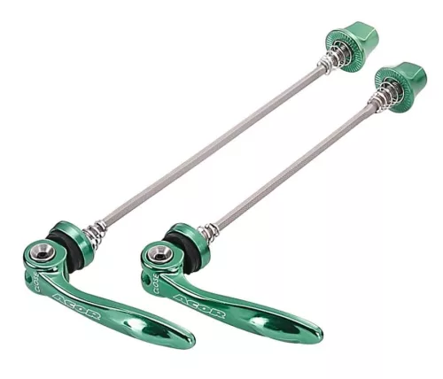 Acor AQR-21307 MTB első+hátsó gyorszárszett [zöld]