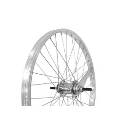   Kerék 20-as hátsó szimplafalú | Remerx ezüst felni menetes kontrás agy | ezüst