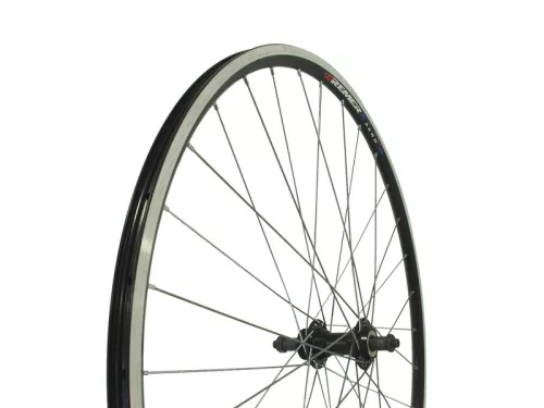 Kerék 622-es hátsó duplafalú | Remerx aero felni fekete gyorszáras alu. | agy fekete