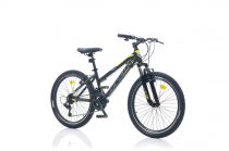  Corelli Swing 3.1 24" - gyermek könnyűvázas lány kerékpár - Fekete-Sárga