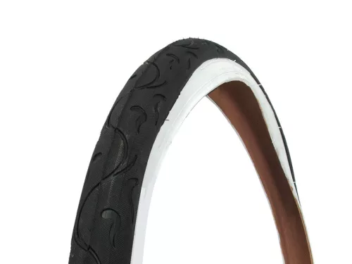 Köpeny 26x2,125 (57-559) | cruiser fekete/fehér oldalfal