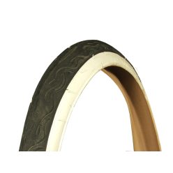 Köpeny 26x2,125 Duro DB1022 Fekete/Fehér Oldalfal (57-507)