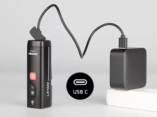 Ravemen lr1600 akkumulátoros első lámpa