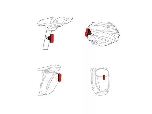 Ravemen tr20 akkumulátoros hátsó lámpa