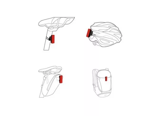 Ravemen ls-ct02 akkumulátoros első+hátsó lámpa