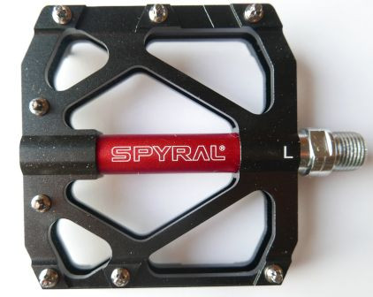 Pedal-Spyral-branch23-fekete-piros-3-csap-380gr