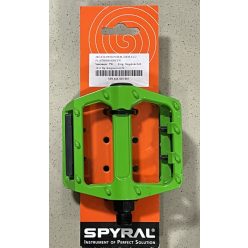 Spyral ALU platform pedál - Zöld