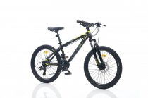   Corelli Felix 1.2 24 MTB gyerek könnyűvázas kerékpár Fekete-Neonsárga