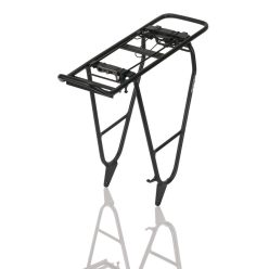 XLC csomagtartó - alu - Carry more - nyeregcsőre - fekete - RP-R12