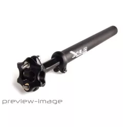 Nyeregcső állítható 27,2mm 350mm mattfekete SP-S01