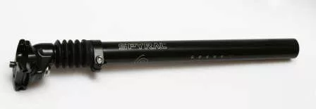 Spyral Touring rugós nyeregcső 27,2 / 350mm - Fekete