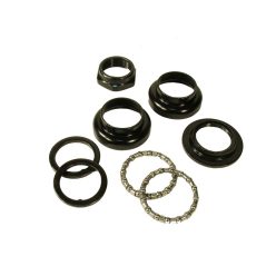 Kormánycsapágy 22,2 acél fekete