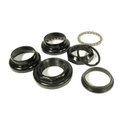 Kormánycsapágy 25,4 acél fekete