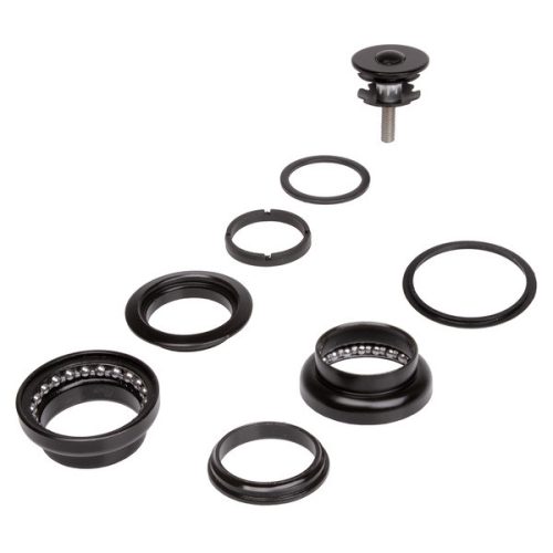 Kormánycsapágy a-head 1-1/8 acél fekete