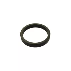 Hézagoló 28,6x5mm fekete alu.