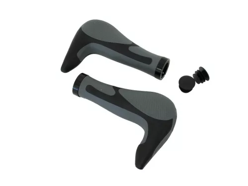 Markolat komfort 140mm | rögzítővel fekete/szürke gumi
