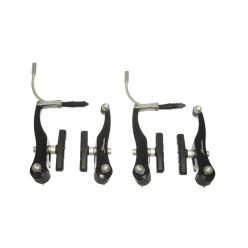 Saccon V-fék szett első+hátsó alu - 103mm - fekete