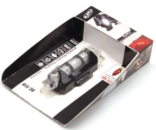 Spyral első lámpa - USB-ről tölthető - 4 funkciós