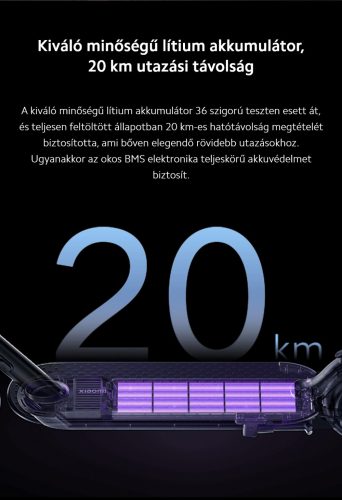 Xiaomi electric scooter 3 lite - Elektromos roller | Fekete