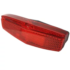Velotech hátsó lámpa csomagtartóra 1LED - USB