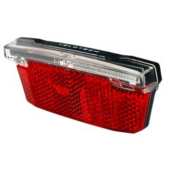 Velotech dinamós hátsó lámpa csomagtartóra 3LED