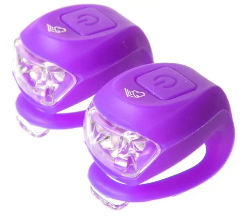 Villogo-kerekparra-2led-lila