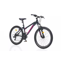   Corelli Via 1.0 Lady MTB könnyűvázas kerékpár 16" Fekete-Pink