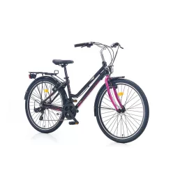   Corelli Shiwers női MTB könnyűvázas kerékpár 16" Fekete-Pink