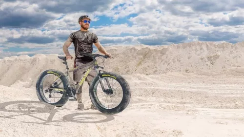 Corelli Zengo Fatbike kerékpár - 16"-os vázzal - Barna színben