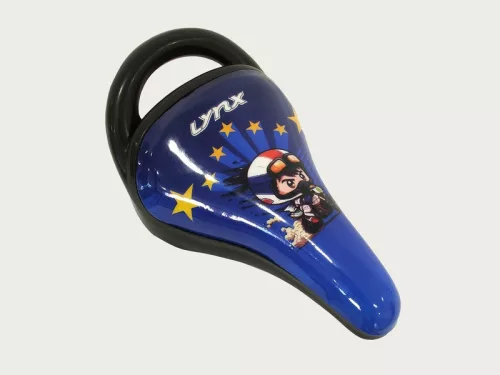 Nyereg bmx fekete/kék
