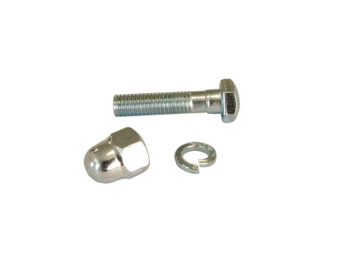 Nyeregcsavar m8x35mm acél zárt | ezüst hosszabb zárt anyás 8.8