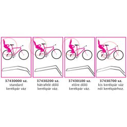   Okbaby tartórúd gyermeküléshez standard vázas kerékpárhoz (37430000)