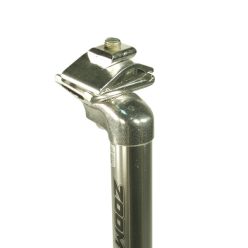 Zoom nyeregcső alu 25,4,x400mm ezüst