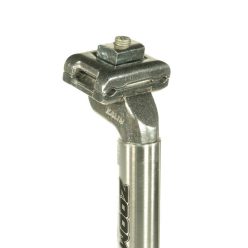 Nyeregcső alu 27,2x350 ezüst