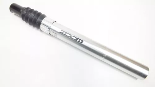 Zoom nyeregcső alu 27.2x350 ezüst rugós