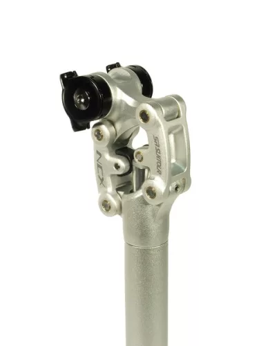 Nyeregcső rugós ncx 31,6x350mm | ezüst Suntour medium