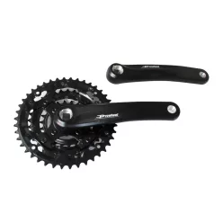   Hajtómű mtb alu 22/32/42T 175M | prowheel tc-cm00, fekete | tengelyhossz: 120 mm