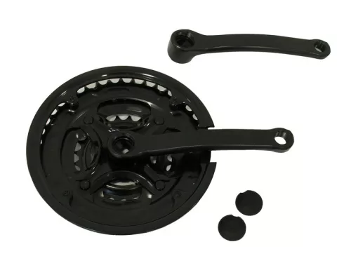 Hajtómű mtb acél 24/34/42T 152 | prowheel ma-S643+, fekete