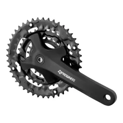   Hajtómu mtb alu. 22/32/44T 170 | prowheel mpe-401 fekete | tengelyhossz 124,5mm