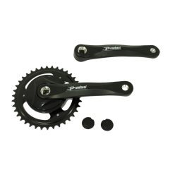 Hajtómű city alu 3/32x38t 170M | pra 115 fekete | nexus