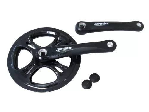 Hajtómű city alu 3/32x44t 170M | fekete pro-e44p | láncvédővel